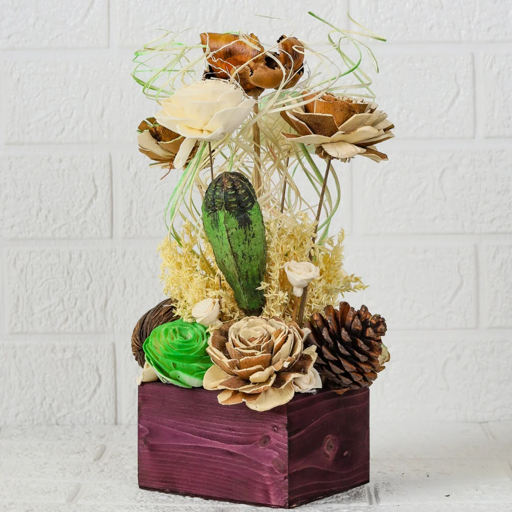 Dried Flower Bouquet for Table Centrepiece