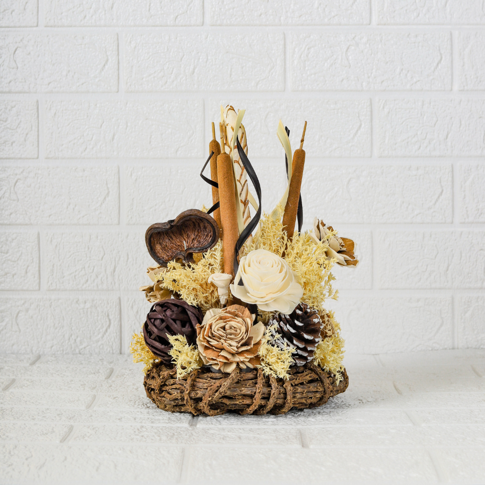 Dried Flower Arrangement Centrepiece